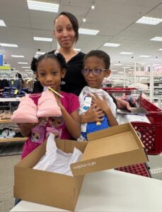 Clarissa Todd - Mabrai + Royal Ridley Shopping for new shoes and clothes